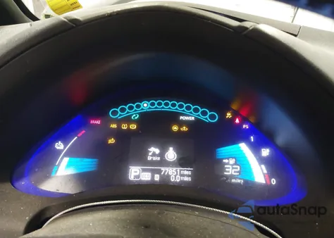 2013 Nissan Leaf Sl из США, поврежденный, VIN 1N4AZ0CP1DC401912